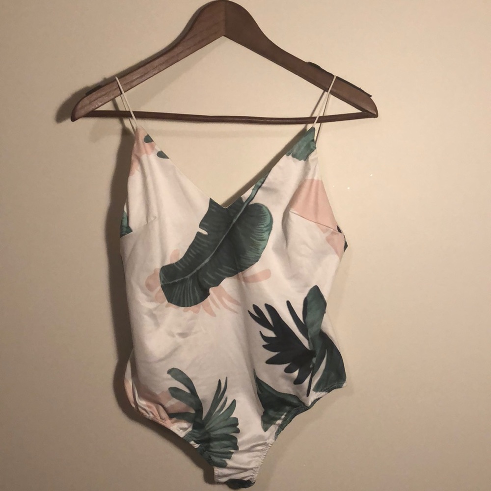 Jungle-print Bodysuit